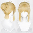 Cosplay Costume Saber Fate/ Stay Night Dress Blue Women Halloween Carnival Party Outfits