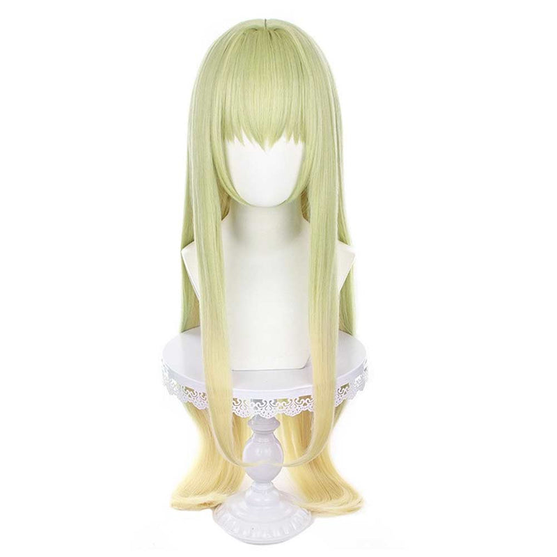 Shiro Seijo to Kuro Bokushi Cecilia Cosplay Wig Halloween Custome Accessories