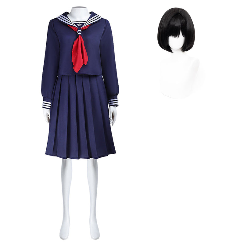 Silent Hill f Shimizu Hinako Blue Outfit Women Carnival Halloween Cosplay Costume