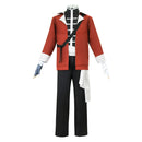 Sousou No Frieren Stark Red Outfits Halloween Party Carnival Cosplay Costume
