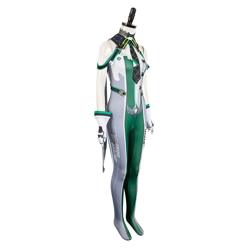 Stellar Blade Game Eve Green Outfits Party Carnival Halloween Cosplay Costume
