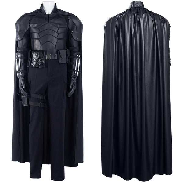 The Batman 2022-Bruce Wayne Pants Cloak Outfits Halloween Carnival Suit Cosplay Costume