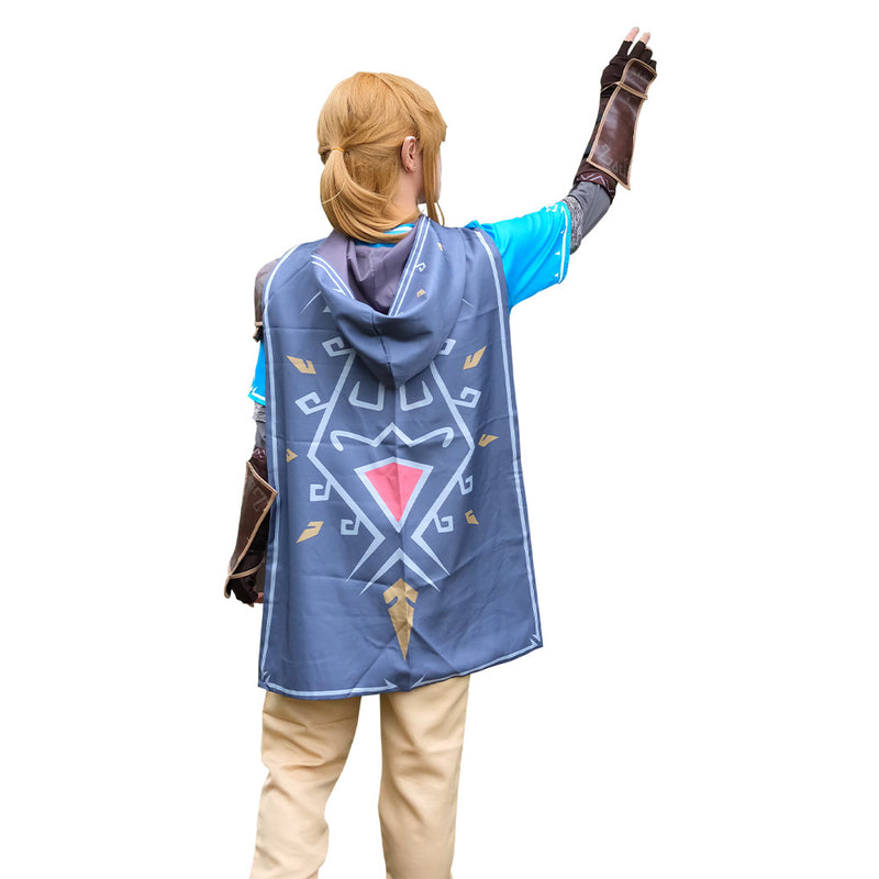 The Legend of Zelda: Tears of the Kingdom TOTK Link Cosplay Costume Halloween Carnival Suit