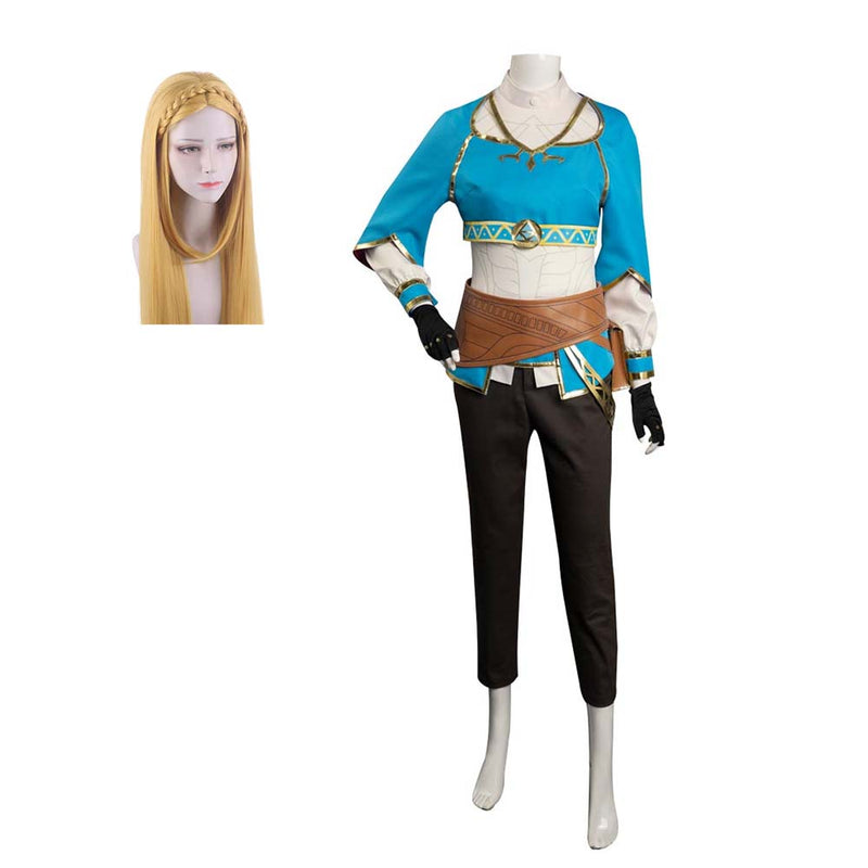 The Legend of Zelda Zelda Cosplay Costume Halloween Carnival Party Disguise Suit
