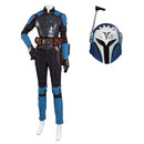 The Mando S2 Bo-Katan Kryze Outfits Cosplay Wig Helmet Shoes Full Set Halloween Carnival Suit Cosplay Costume