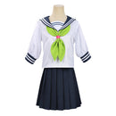 You and I Are Polar Opposites Miyu Suzuki White School Uniform Jk Set Outfit Men Halloween Carnival Party Cosplay Costume