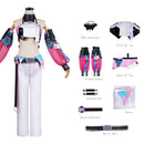 Cosplay Costume Yvonne Arknights: Endfield Fullset Pink Women Halloween Carnival Party Outfits