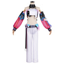 Cosplay Costume Yvonne Arknights: Endfield Fullset Pink Women Halloween Carnival Party Outfits