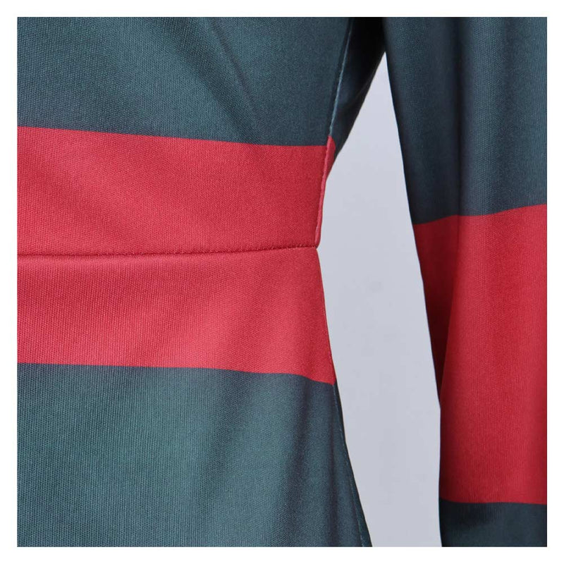 A Nightmare On Elm Street Freddy Krueger Horror Girl Women Fullset Outfits Halloween Carnival Party Cosplay Costume