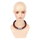 Accessories Rudo Gachiakuta Magnetic Neck Collar Red Halloween Carnival Party Prop