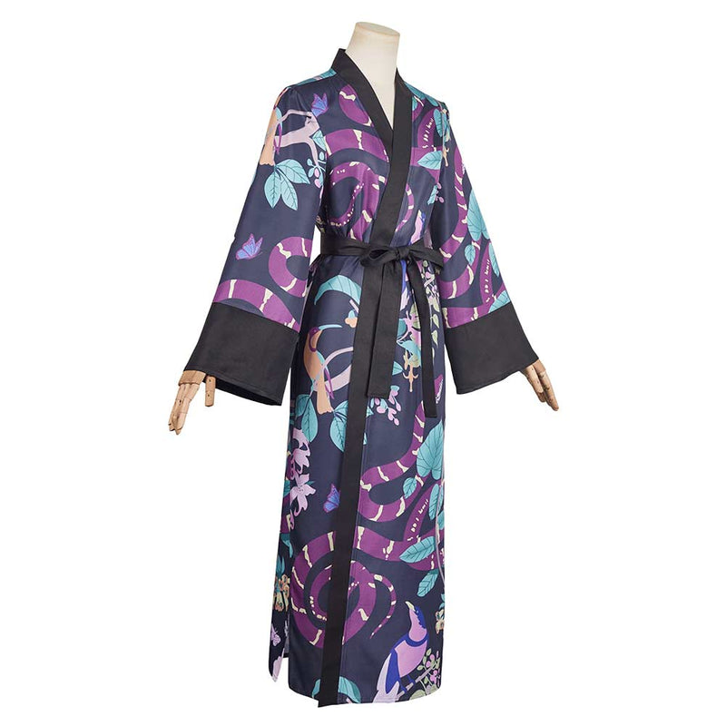 Agatha All Along Agatha Harkness Women Printed Coat Carnival Halloween Cosplay Costume