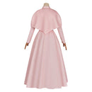 Agatha All Along Lilia Calderu Women Pink Dress Carnival Halloween Cosplay Costume