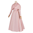 Agatha All Along Lilia Calderu Women Pink Dress Carnival Halloween Cosplay Costume