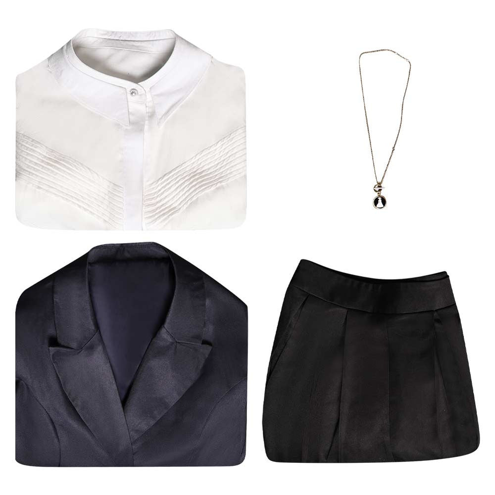 Agatha All Along Agatha Harkness Women Black Suit Party Carnival