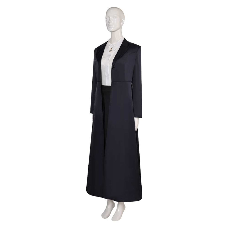 Agatha All Along TV Agatha Harkness Women Black Suit Party Carnival Halloween Cosplay Costume