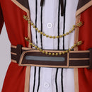 Akuyaku Reijou Level 99 Anime Patrick Ashbatten Red Outfit Party Carnival Halloween Cosplay Costume