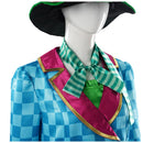 Alice in Wonderland Mad Hatter Genderbend Outfit Women Halloween Carnival Party Cosplay Costume