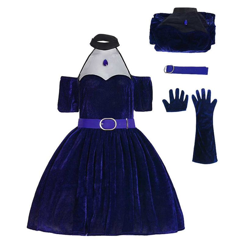 Alien Stage Mizi Women Purple Dress Carnival Halloween Cosplay Costume