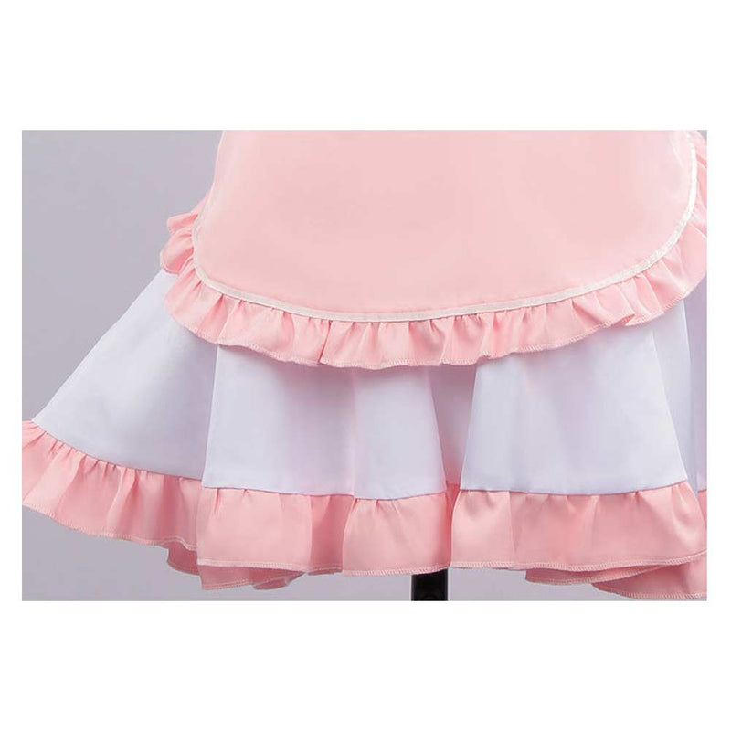 Alya Sometimes Hides Her Feelings in Russian Anime Alisa Mikhailovna Kujou Women Pink Dress Cosplay Costume