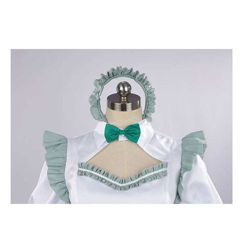 Alya Sometimes Hides Her Feelings in Russian Anime Yuki Suou Women White Maid Dress Cosplay Costume