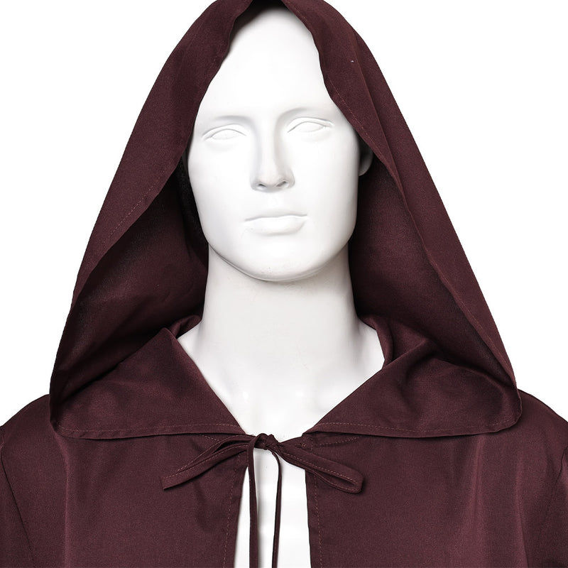 Anakin Skywalker Brown Cloak Party Carnival Halloween Cosplay Costume