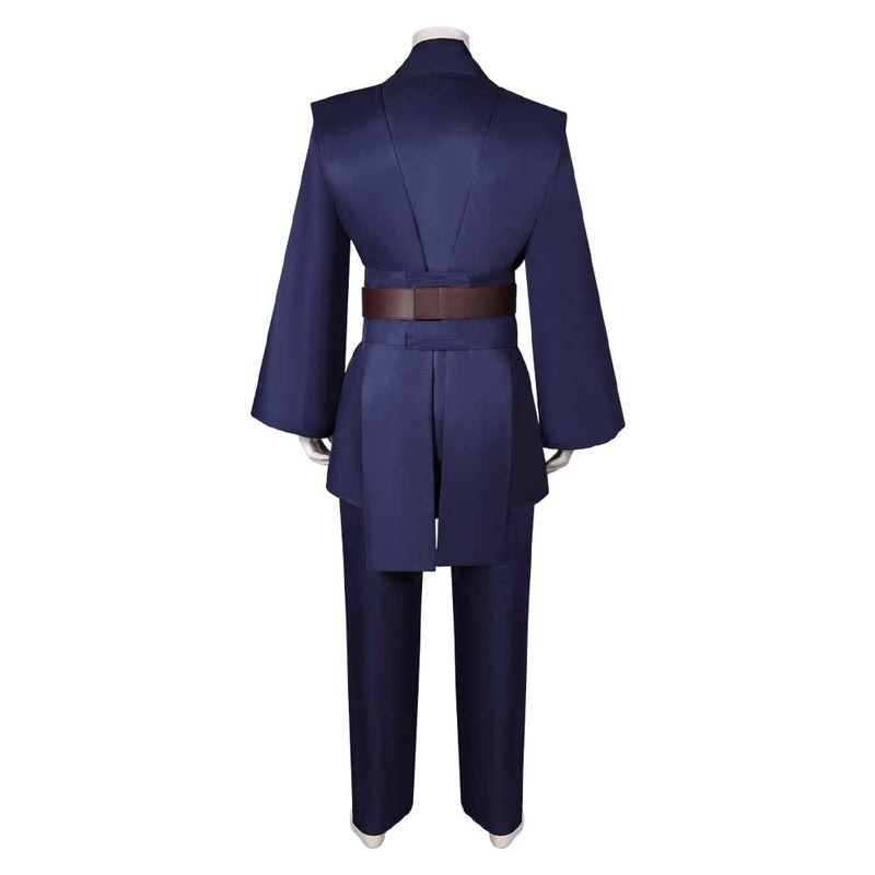 Anakin Skywalker Dark Blue Outfit Party Carnival Halloween Cosplay Costume