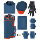 Andor Season 2 Syril Karn Blue Uniform Outfit Carnival Halloween Cosplay Costume