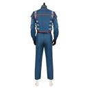 Andor Season 2 Syril Karn Blue Uniform Outfit Carnival Halloween Cosplay Costume