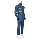 Andor Season 2 Syril Karn Blue Uniform Outfit Carnival Halloween Cosplay Costume