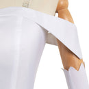 Anime Emilia Women White Dress Cosplay Costume Outfits Halloween Carnival Suit