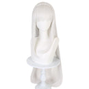 Anime Emilia Women White Dress Cosplay Costume Outfits Halloween Carnival Suit