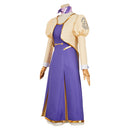 Apocalypse Hotel Yachiyo Women Purple Outfit Carnival Halloween Cosplay Costume