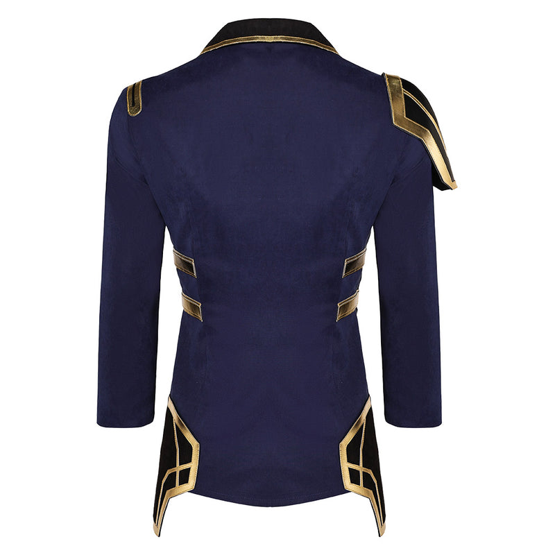 Arcane: League of Legends Season 2 (2024) TV Caitlyn Kiramman WomenBlue Coat Cosplay Costume