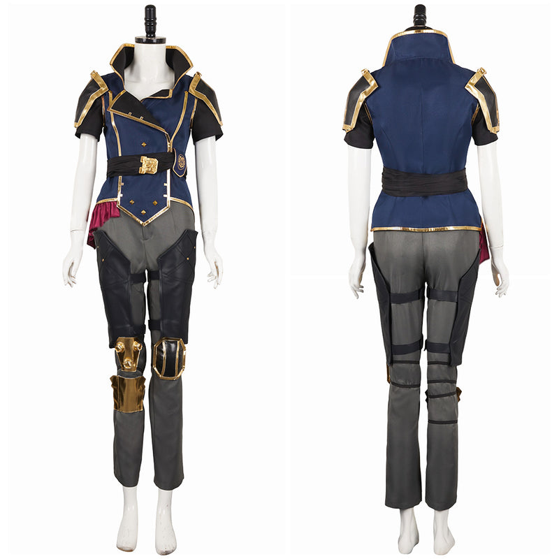 Arcane: League of Legends Season 2 (2024) Vi The Piltover Enforce Women Outfit Cosplay Costume