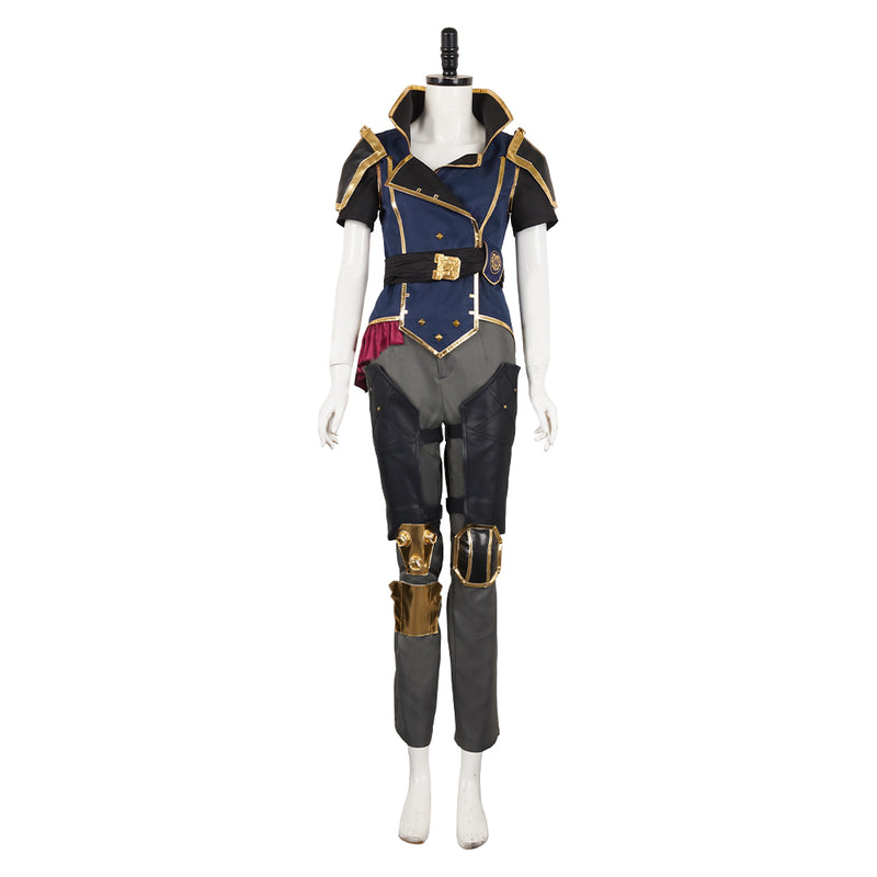 Arcane: League of Legends Season 2 (2024) Vi The Piltover Enforce Women Outfit Cosplay Costume