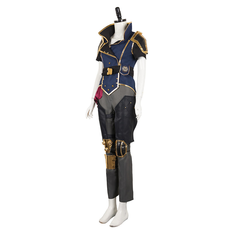 Arcane: League of Legends Season 2 (2024) Vi The Piltover Enforce Women Outfit Cosplay Costume