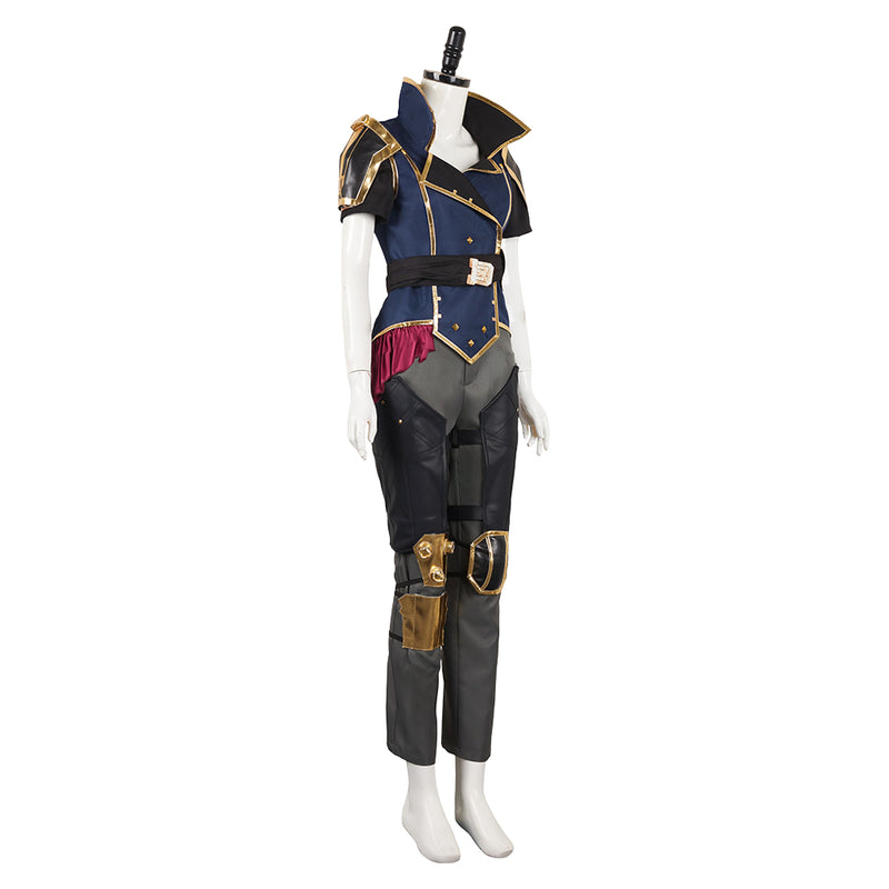 Arcane: League of Legends Season 2 (2024) Vi The Piltover Enforce Women Outfit Cosplay Costume