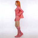 Invincible Atom Eve Cosplay Costume Jumpsuit Cloak Outfits Halloween Carnival Suit