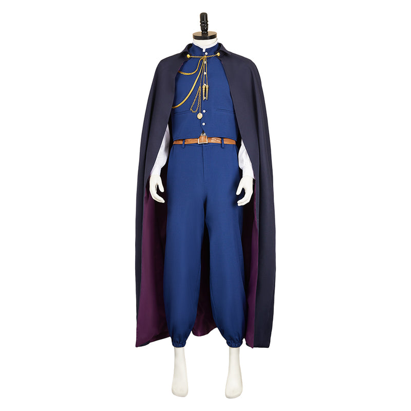 Babanbabanban Vampire Mori Ranmaru Blue Outfit Carnival Halloween Cosplay Costume