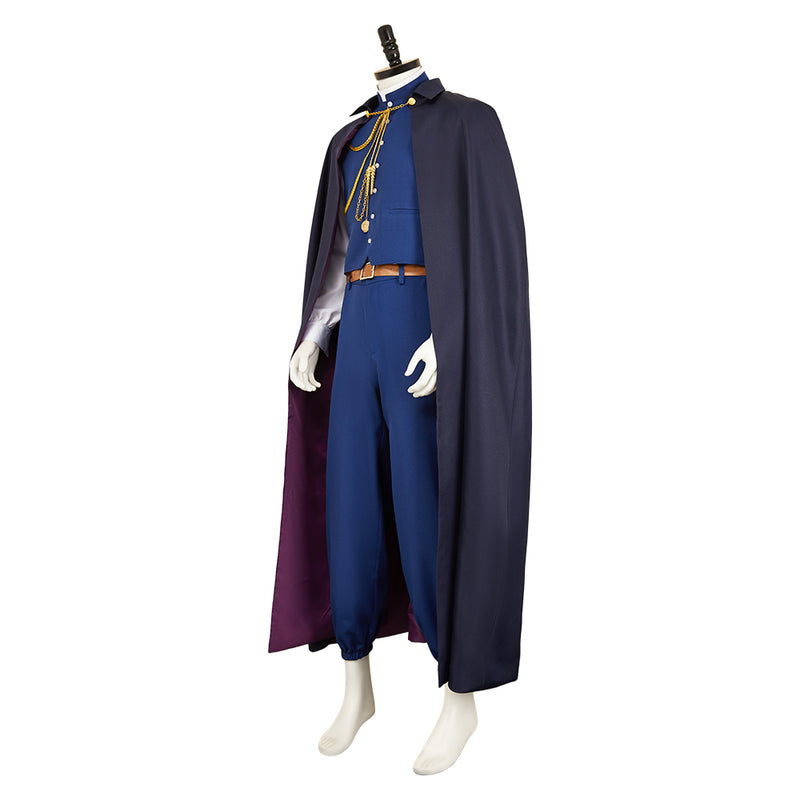 Babanbabanban Vampire Mori Ranmaru Blue Outfit Carnival Halloween Cosplay Costume