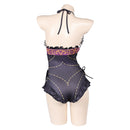 Baldur's Gate Game Astarion Women Purple Sexy Swimsuit Party Carnival Halloween Cosplay Costume Original Design