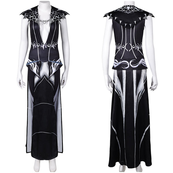 BG Shadowheart Women Black Leather Outfit Party Carnival Halloween Cosplay Costume BG Shadowheart Women Black Leather Outfit Party Carnival Halloween Cosplay Costume