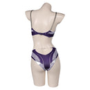 Baldur's Gate Game Shadowheart Women Purple Swimsuit Party Carnival Halloween Cosplay Costume