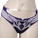 Baldur's Gate Game Shadowheart Women Purple Swimsuit Party Carnival Halloween Cosplay Costume