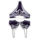 Baldur's Gate Game Shadowheart Women Purple Swimsuit Party Carnival Halloween Cosplay Costume