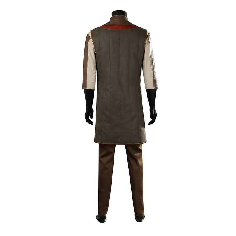 Baldur's Gate Game Wyll Brown Outfit Party Carnival Halloween Cosplay Costume