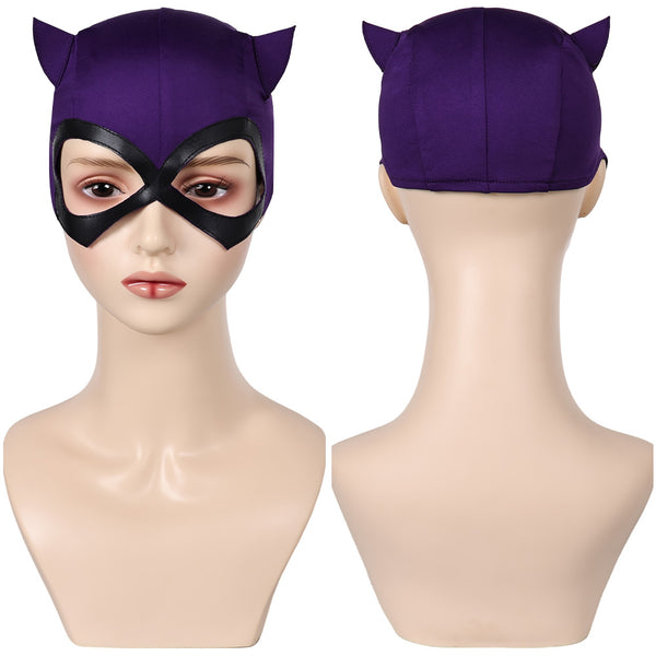 Batman: Caped Crusader 2024 TV Catwoman Cosplay Mask Halloween Carnival Costume Accessories