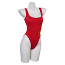Baywatch TV C.J. Parker Women Red One-piece Swimsuit Party Carnival Halloween Cosplay Costume