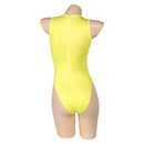Baywatch TV Women Yellow One-piece Swimsuit Party Carnival Halloween Cosplay Costume