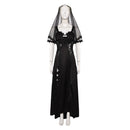 Beetlejuice 2024 Astrid Deetz Women Black Wedding Dress Party Carnival Halloween Cosplay Costume